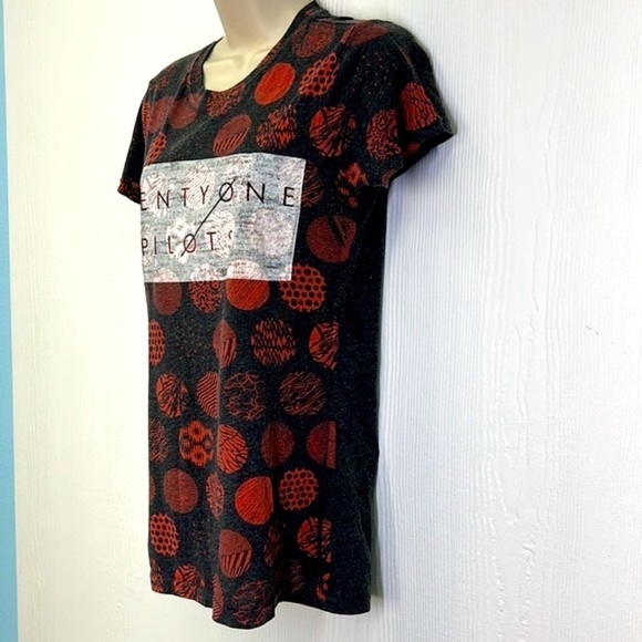 Rock Me - Twenty One Pilots Blurry-face Album Graphic Short Sleeve T Size Medium - Picture 5 of 9